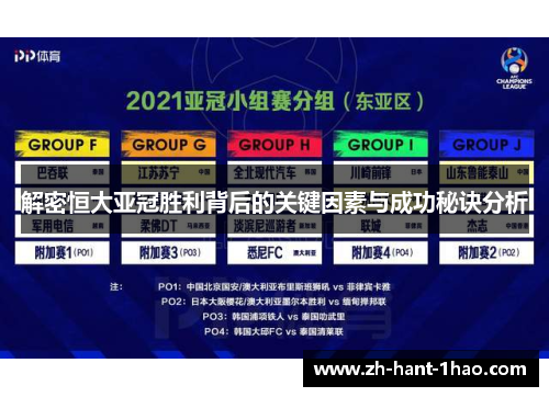 解密恒大亚冠胜利背后的关键因素与成功秘诀分析